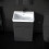 NES Home 600mm White Ceramic Mid-Edge Basin comes with Single Tap Hole and Overflow 4