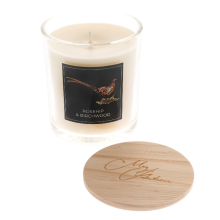 Pheasant Rosehip & Birchwood Scented Soy Wax Lidded Boxed Jar Candle
