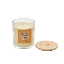Scottish Highland Cow Apple Orchard Soy Wax Lidded Boxed Jar Candle