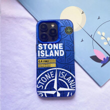 (style 3, iPhone 11pro) Electroplating color silver tide brand mobile phone case Shidao label