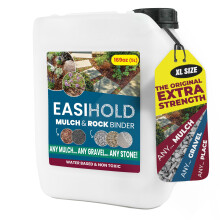 Vuba EASIHOLD ROCKS - 5L XL Gravel Binder for Bonding Stones, Bark and Gravel on Borders, Patios and Garden Paths. Lasts up to 3 Years, Non Toxic, Rea
