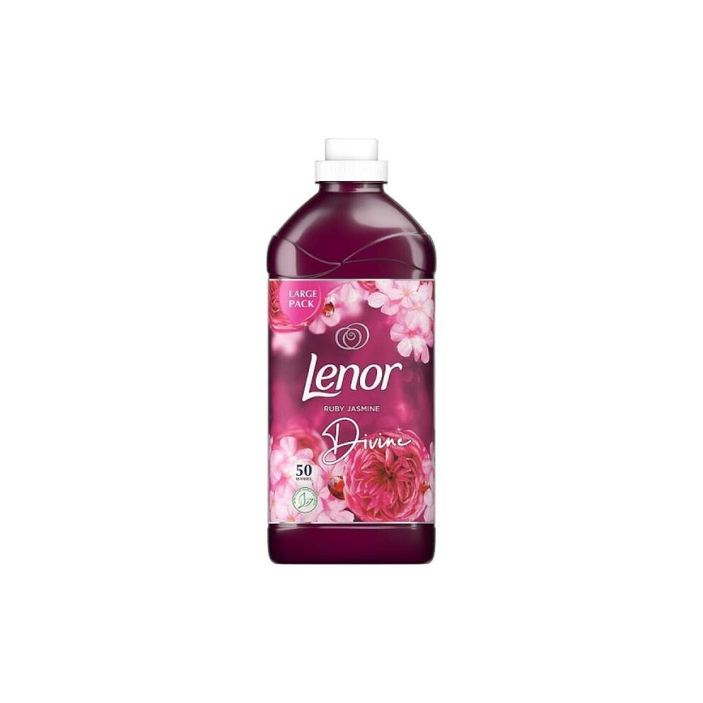 Lenor Fabric Conditioner Washing Liquid Detergent Ruby Jasmine 50w 1.75L