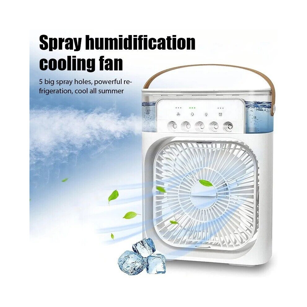 Portable Humidifier Fan Air Conditioner Household Small Air Cooler Hydrocooling--