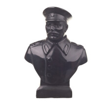 danila-souvenirs Soviet Russian USSR Leader Joseph Stalin Stone Bust Statue Sculpture 12 cm