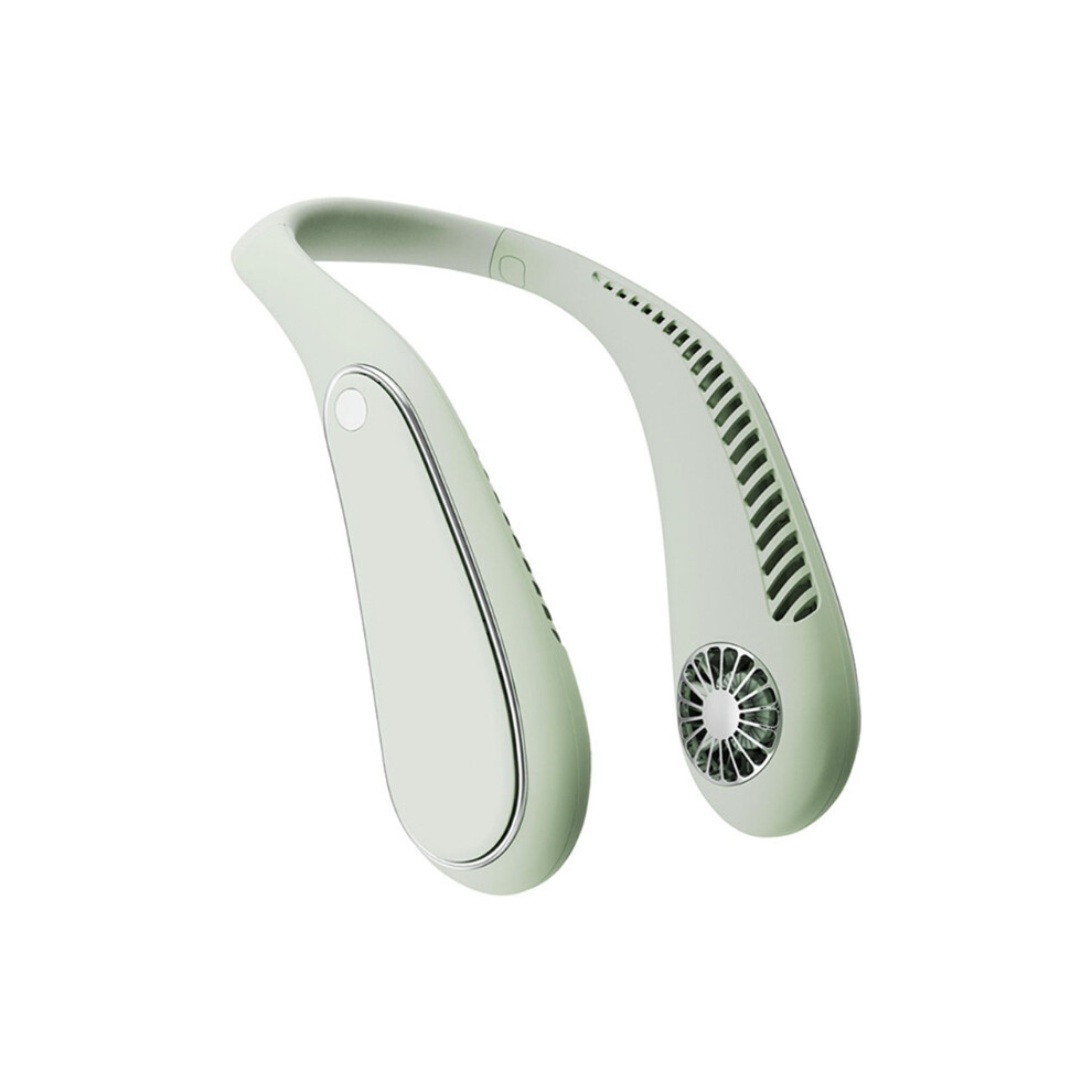 Portable Hands Free Neck Fan 360 Lazy Neckband Fan USB Rechargeable Battery Operated Hanging Personal Fan 3 Wind Speeds