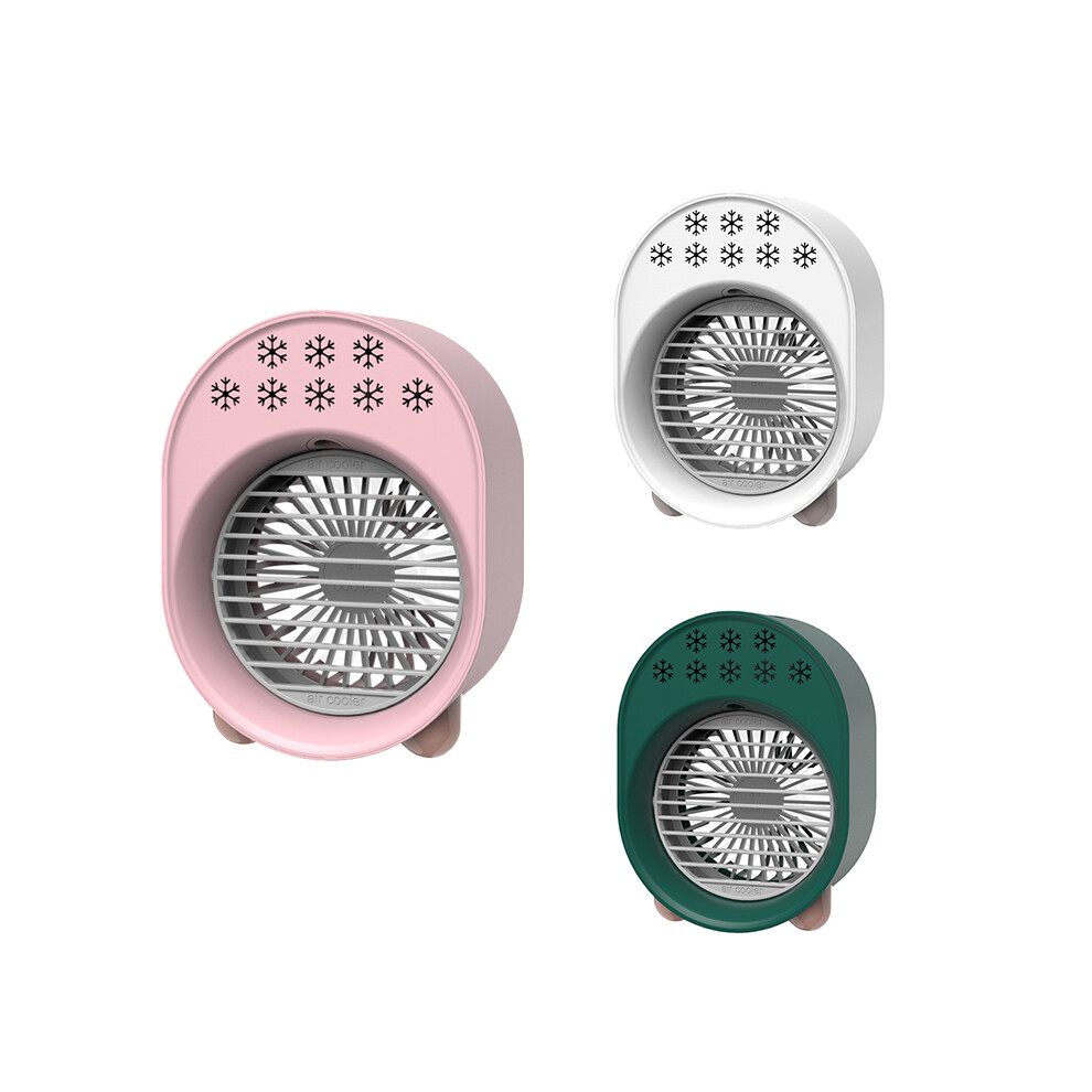 USB Desk Mini Fan Air Conditioner Cooler Desktop Air Cooling Fan Humidifier Purifier For Office Bedroom