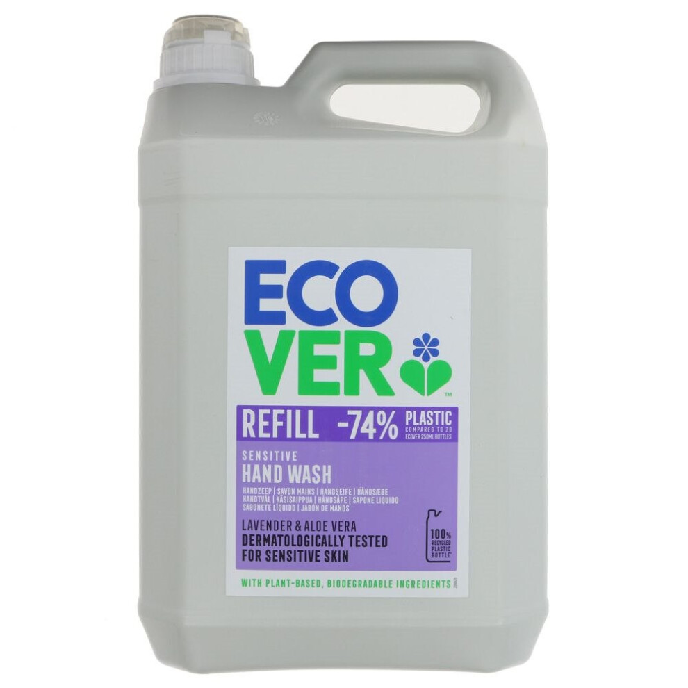 Ecover Mizu Hand Soap Refill Lavender and Aloe Vera 5 Litre
