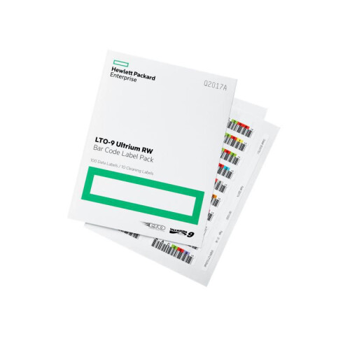 HP LTO-9 Ultrium RW Bar Code