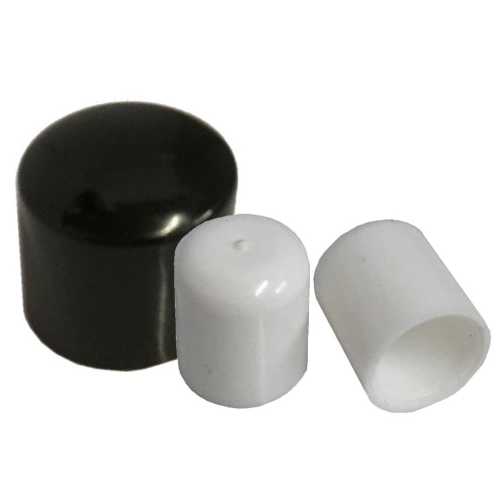 (19Mm (3/4 Inch), Black - 2 Ferrules) Fort Fastenersâ® Chair Ferrules, Plastic, Assorted Sizes 5057670040336