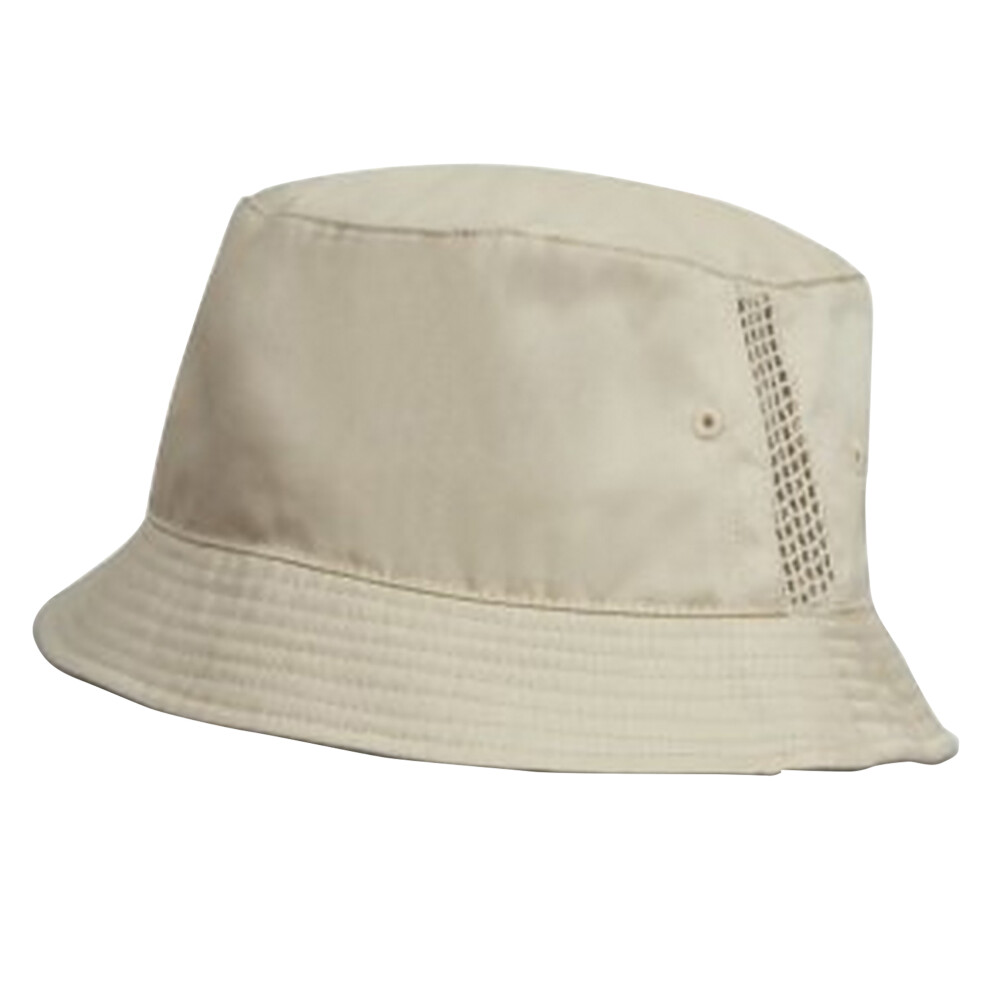 (One size, Natural) Result Headwear Unisex Cotton Drill Bucket Hat