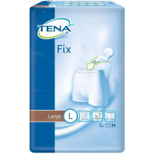 TENA Fix Premium - Large - Pack of 5 - Reusable Fixation Stretch Pants