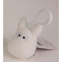 My Neighbor Totoro Plush Backpack Clip Totoro white 6 cm - Jigsaw Puzzle