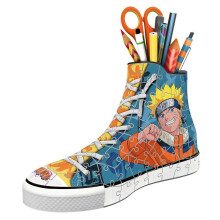 3D-palapeli - Ravensburger - Naruto-lenkkari - 108 osaa - Sininen