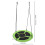 Stork's nest swing 100 cm green-black 23514 10