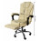 Office chair with footrest - white Malatec 23287 4