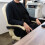 Office chair with footrest - white Malatec 23287 12