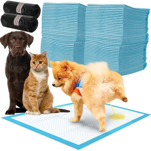 Absorbent hygienic pad - 100 pcs. + bags