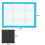 Absorbent hygienic pad - 100 pcs. + bags 6