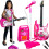 Guitar + microphone + amplifier rose 22407 1