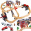 Wooden railway - Kruzzel train 22754 1