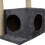 Cat tree 71cm gray Purlov 21712 8