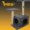 Cat tree 71cm gray Purlov 21712 11
