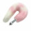 (Medium 117) Pretty Pink Kitten Anal Butt Plug With Soft Tail Bdsm Pet Play 1