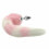 (Small 110) Pretty Pink Kitten Anal Butt Plug With Soft Tail Bdsm Pet Play 1
