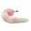 (Very Small 127) Pretty Pink Kitten Anal Butt Plug With Soft Tail Bdsm Pet Play 1