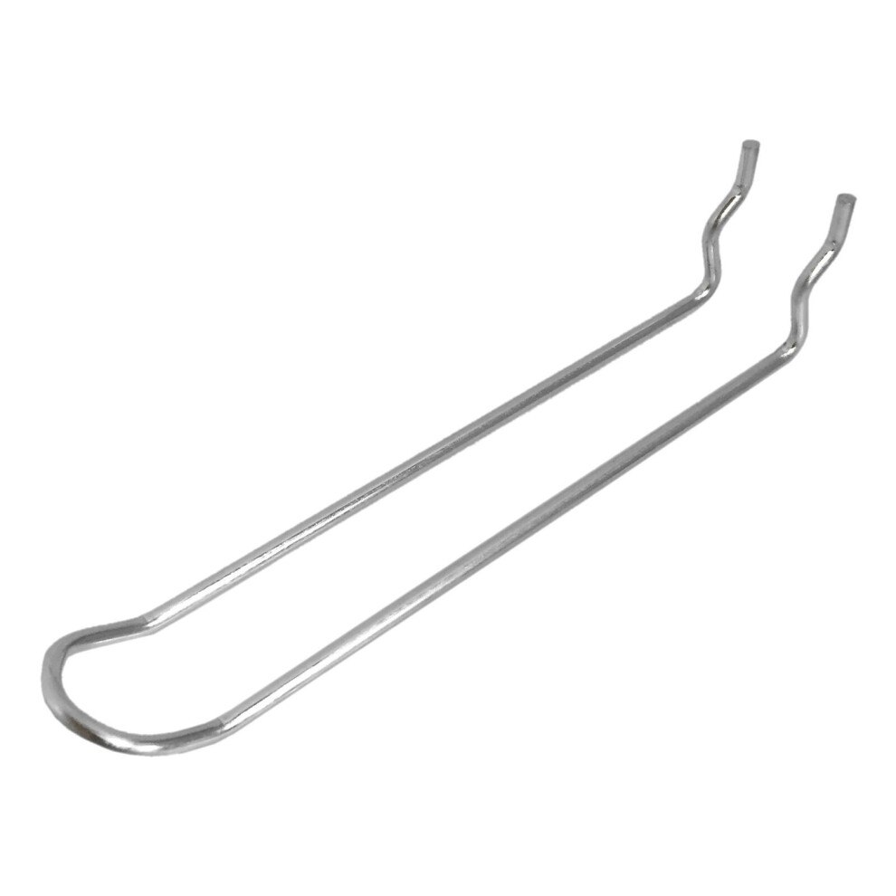 (6 Hooks) Pegboard Hooks, Looped, Bzp 150Mm Fort Fasteners 5057670039743