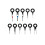 Upholstery strippers - set of 40 pcs. 2