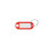 Set of key fobs / identifiers for keys 100 pcs 16