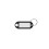 Set of key fobs / identifiers for keys 100 pcs 17