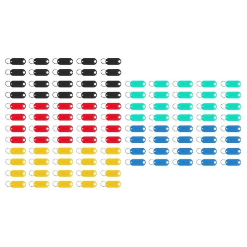 Set of key fobs / identifiers for keys 100 pcs 2