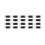 Set of key fobs / identifiers for keys 100 pcs 11