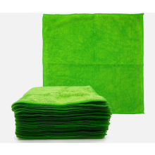 Microfibre Cloths 40x40 Cleaning Drying 10 Kitchen Window Car Green