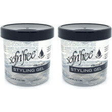 Sofn'free Protein Styling Gel controlling curly hair 6 oz