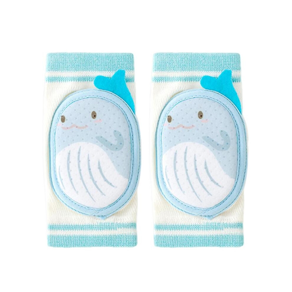(C) Baby Knee Pads For Crawling Knee Protector Comfortable Elbow Pads Crawling Knee Pads Anti-Slip Walking Protector Adjustable
