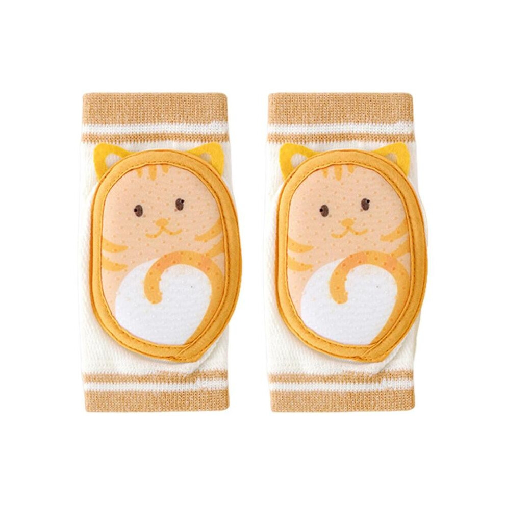 (D) Baby Knee Pads For Crawling Knee Protector Comfortable Elbow Pads Crawling Knee Pads Anti-Slip Walking Protector Adjustable