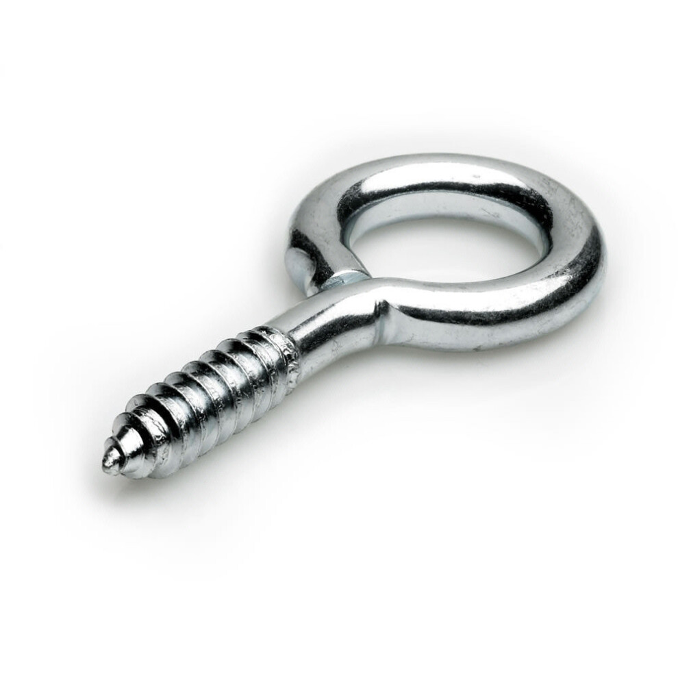 (Pack Of 12 Screw Eyes) Screw Eyes 75Mm Fort Fastenersâ® 5057670036896