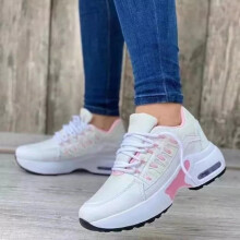 (White, 39=UK6) Ladies Womens Running Trainers Shock Absorbing Fitness Gym Sports Shoes Size