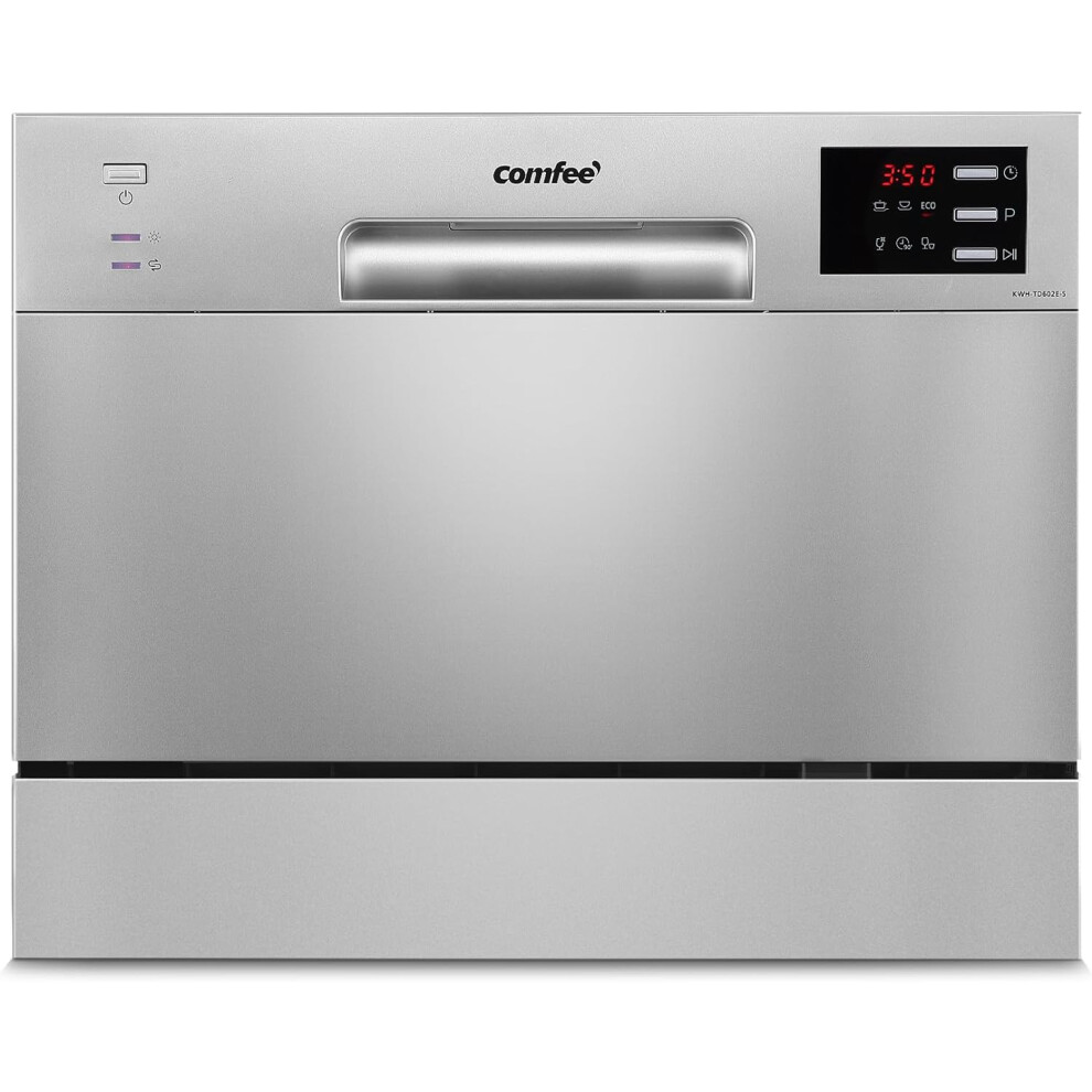 6.5L Freestanding Compact Dishwasher with LED display