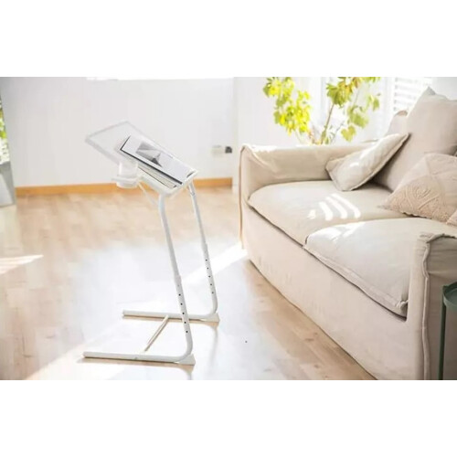 Folding Table Buddy Adjustable Laptop Dinner Desk With Cup Holder 2