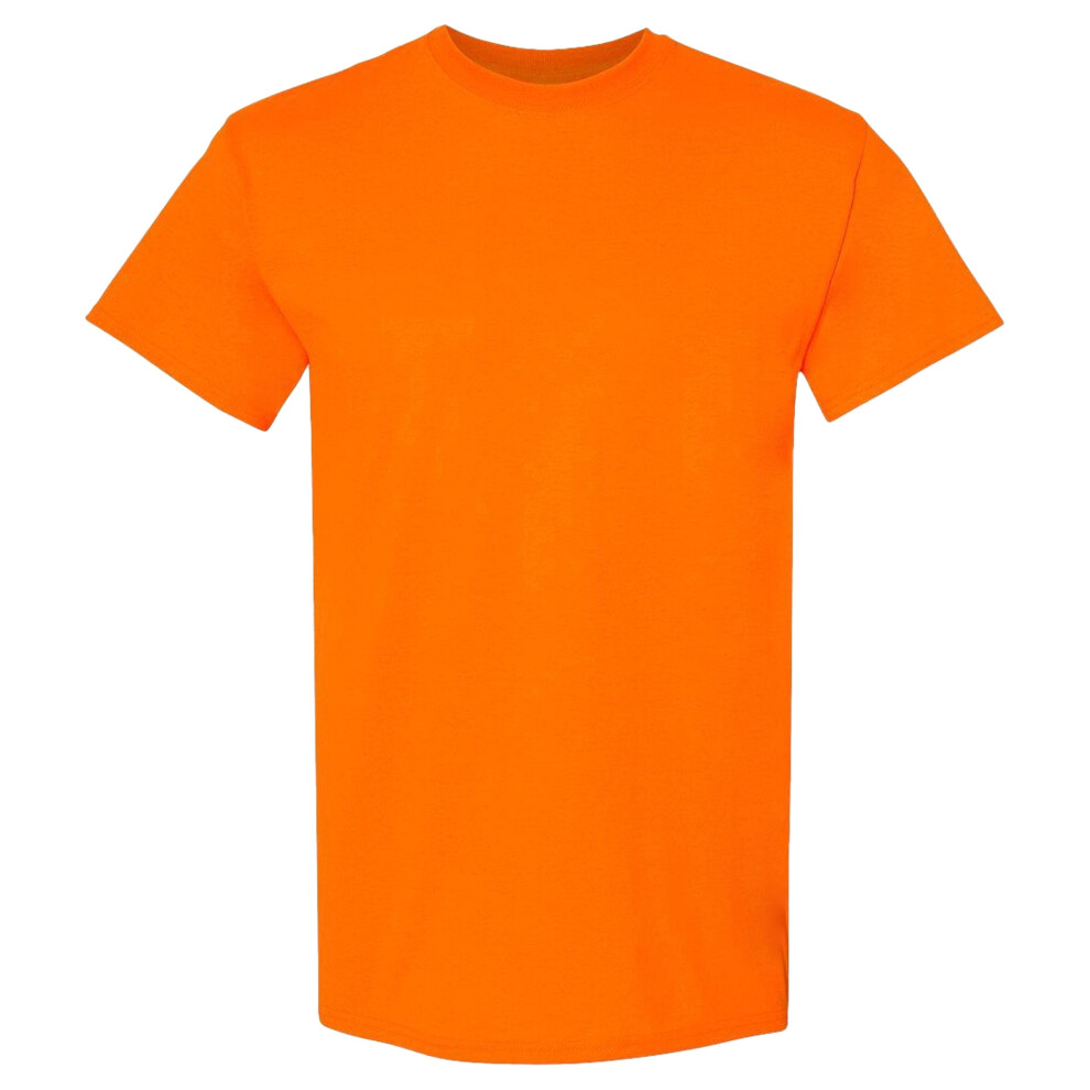 (XL, Safety Orange) Gildan Heavy Cotton T-Shirt