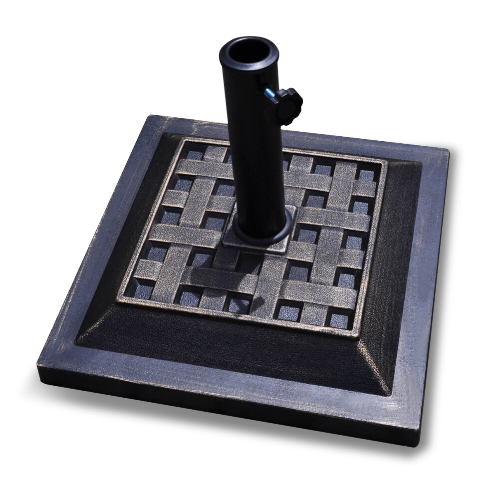 Patio Market Umbrella Base Cast Steel Umbrella Holder