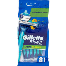 Gillette Blue II Plus Disposable Razor (Pack of 8)