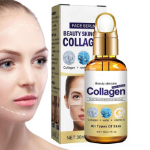 30ml Collagen Serum Moisturizing Skin Repair Whitening Brightening Anti Wrinkle Face Serum Fade Fine Lines