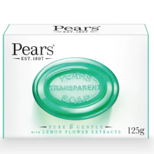 Pears Transparent såpe med sitronblomstekstrakt 125 g