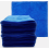 Microfibre Cloths 40x40 Cleaning Drying 20x Kitchen Window Car Blue 1