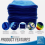 Microfibre Cloths 40x40 Cleaning Drying 20x Kitchen Window Car Blue 3